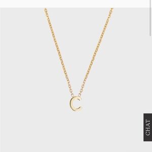 Petite Initial Necklace